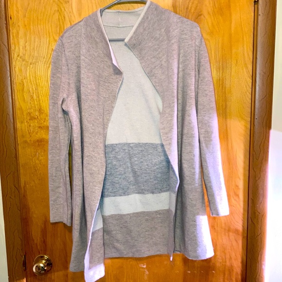 LOFT EUC reversible open front cardigan size M/L - Picture 1 of 5